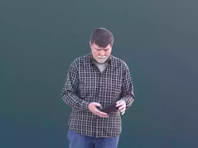 Bernd 10530 - Walking Best Ager Man