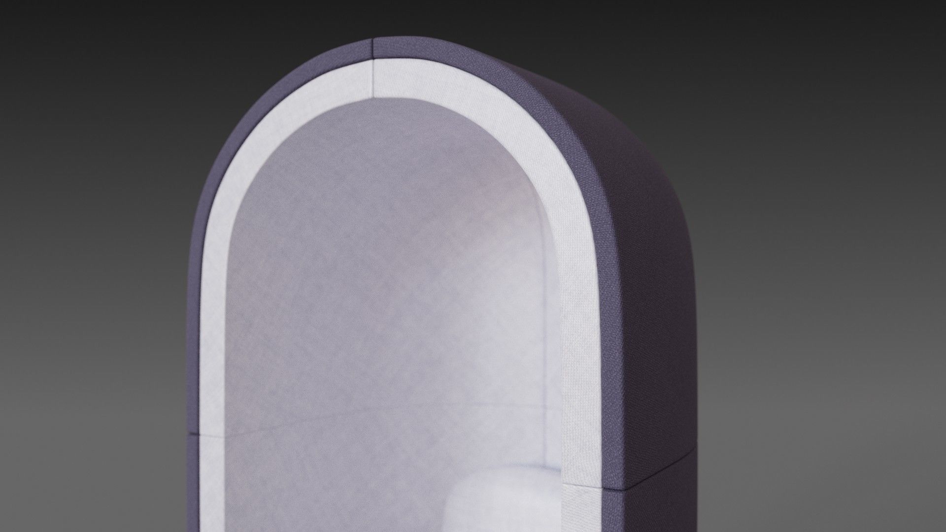 Capsule chair sofa  3D model_10