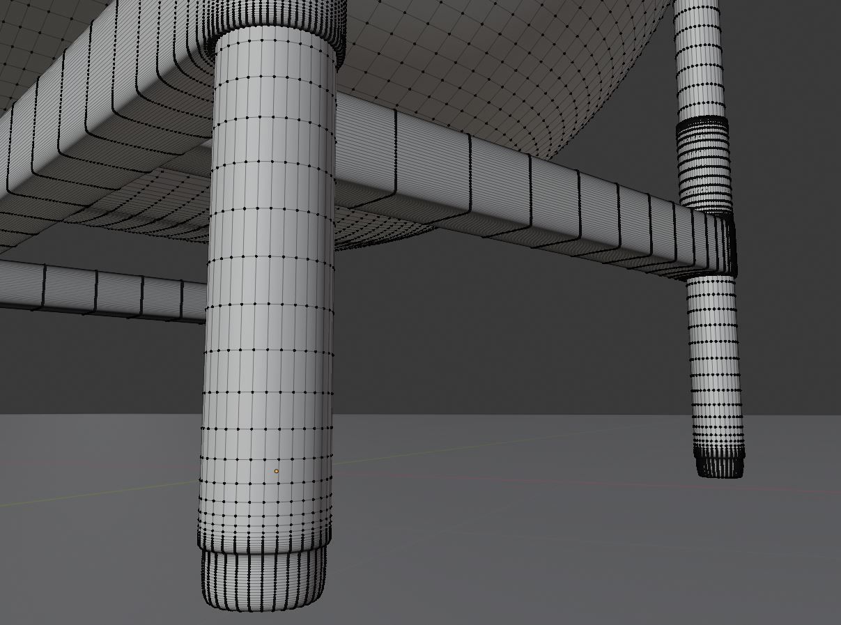 Capsule chair sofa  3D model_22