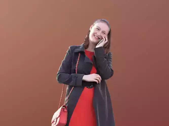 Svenja 10521 - Standing Outdoor Woman