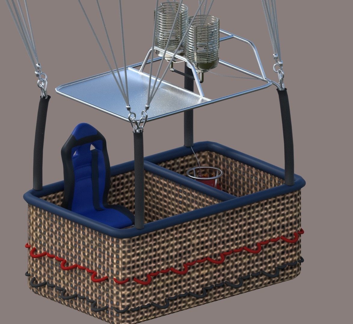 HOT AIR BALLOON 3D model_6