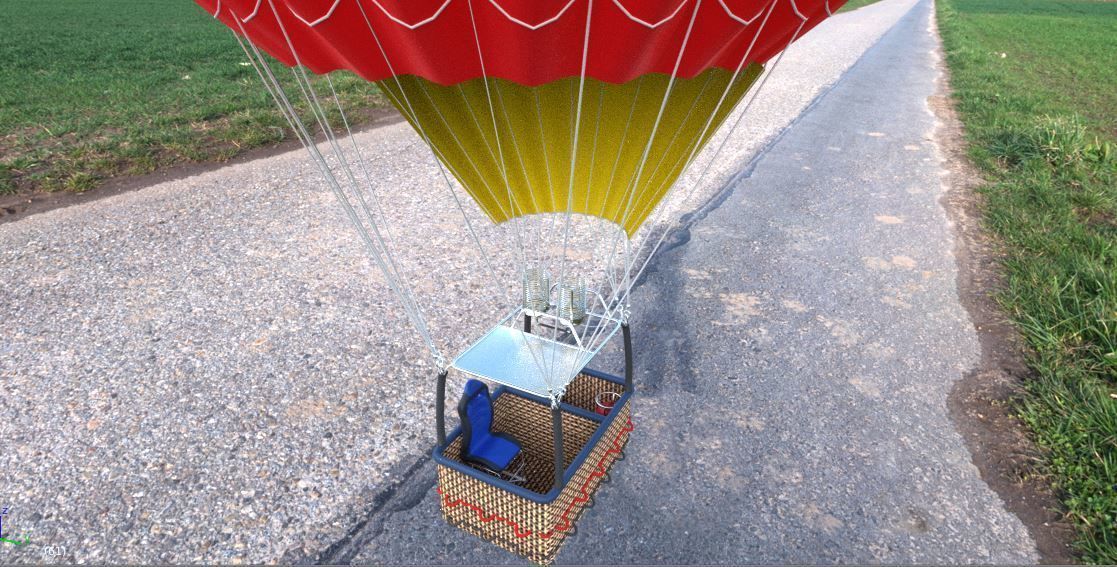 HOT AIR BALLOON 3D model_11