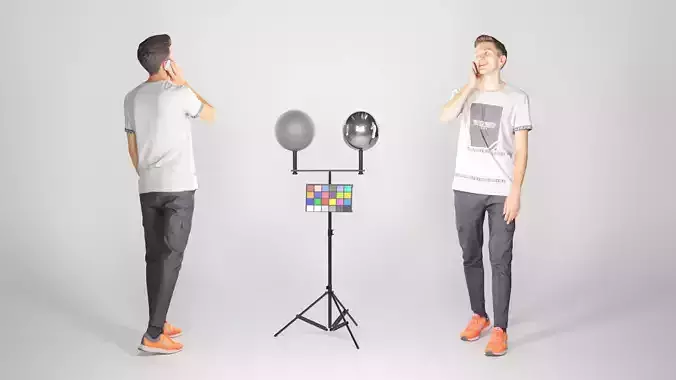 Young man talking on the phone 31