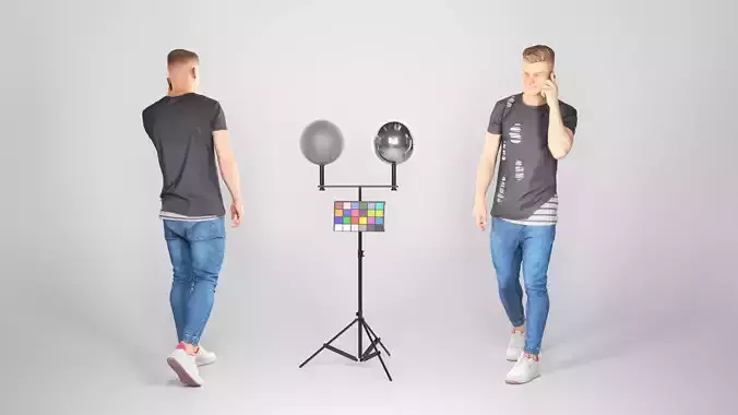 Handsome man talking on the phone 33