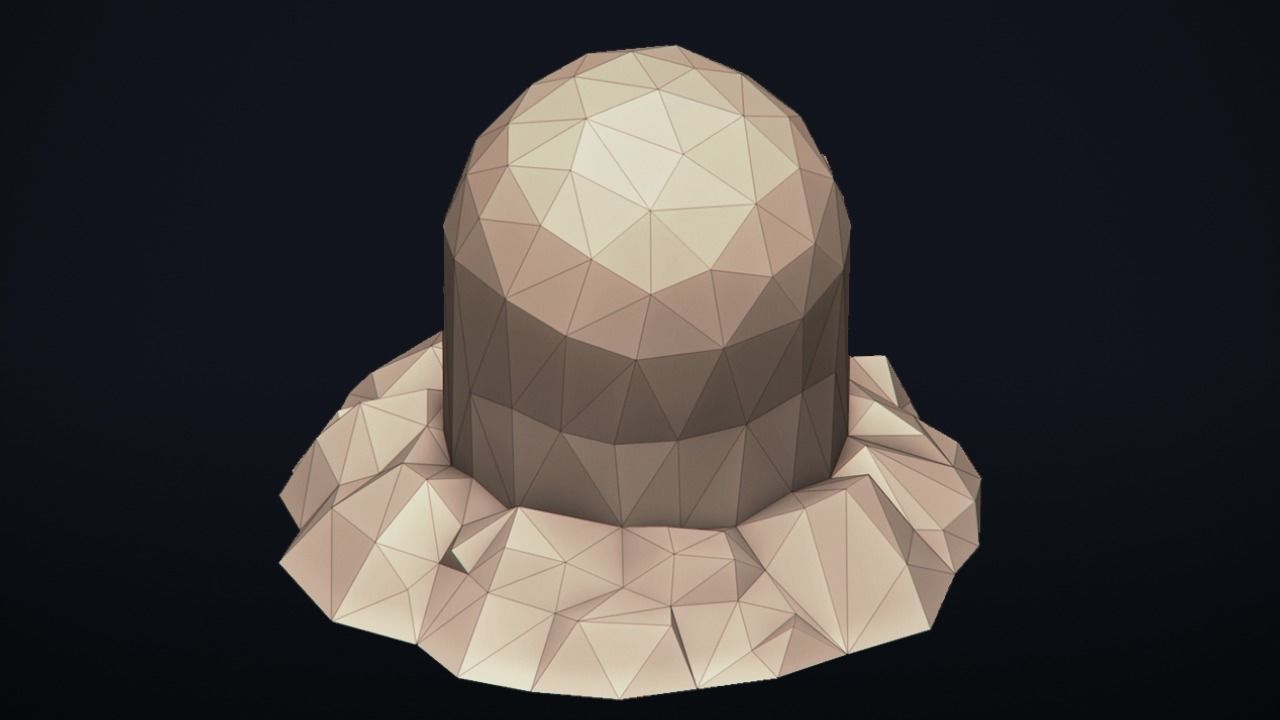 Diglett - Stylized LowPoly Art - 3D print model_18
