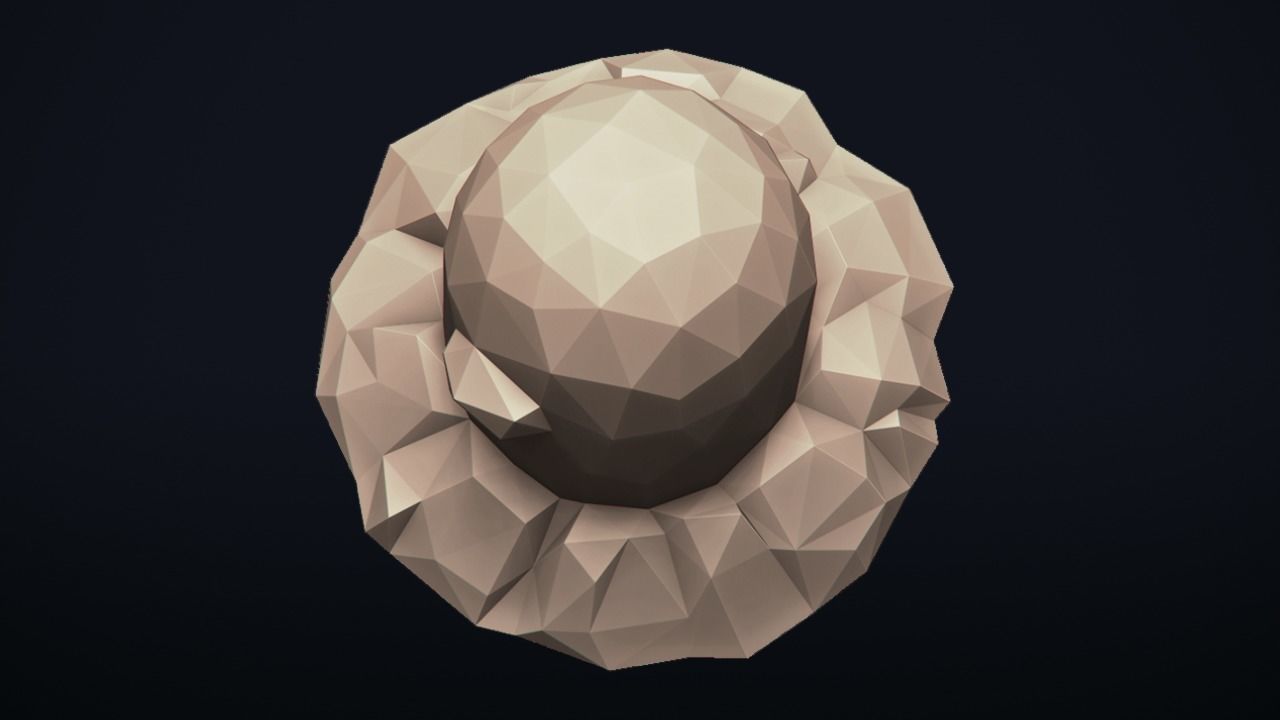 Diglett - Stylized LowPoly Art - 3D print model_15