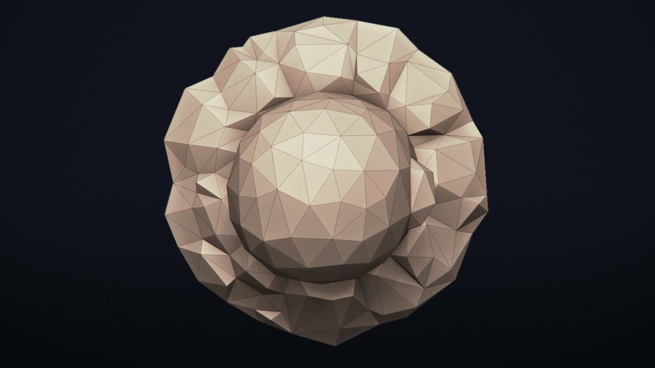 Diglett - Stylized LowPoly Art - 3D print model_19