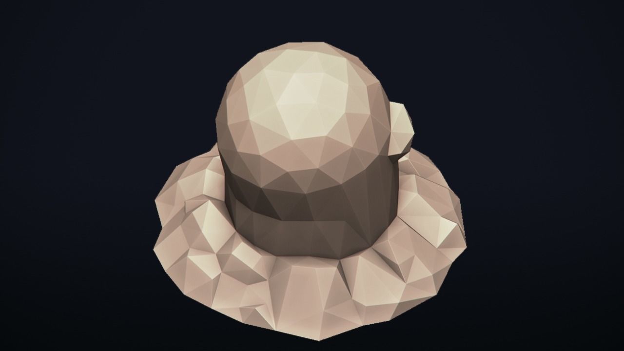 Diglett - Stylized LowPoly Art - 3D print model_12