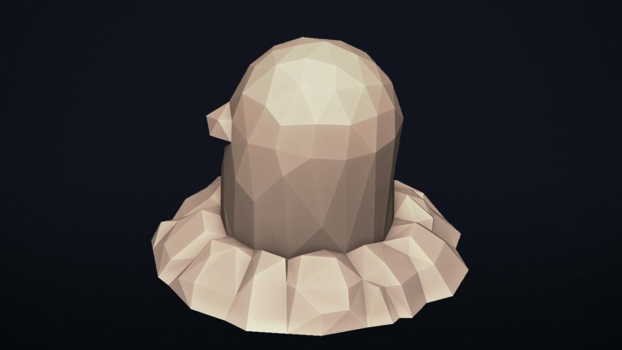 Diglett - Stylized LowPoly Art - 3D print model_9