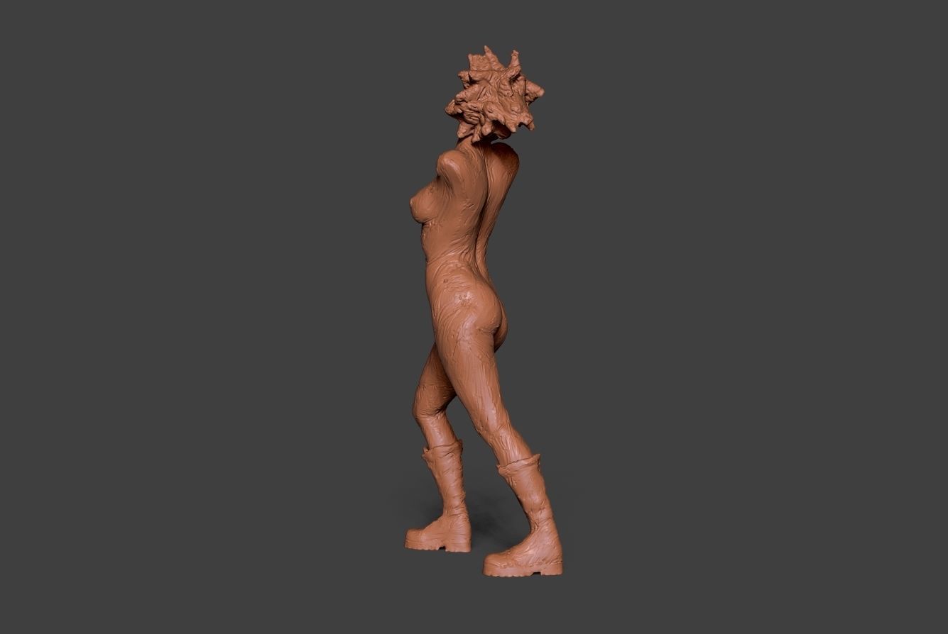 Clay Girl 9 3D print model_2