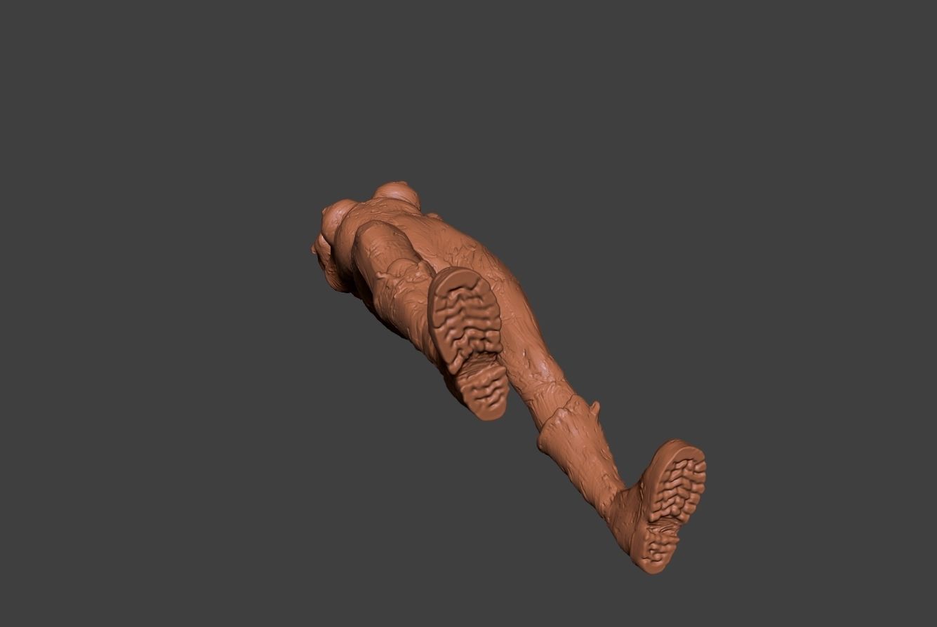 Clay Girl 9 3D print model_17