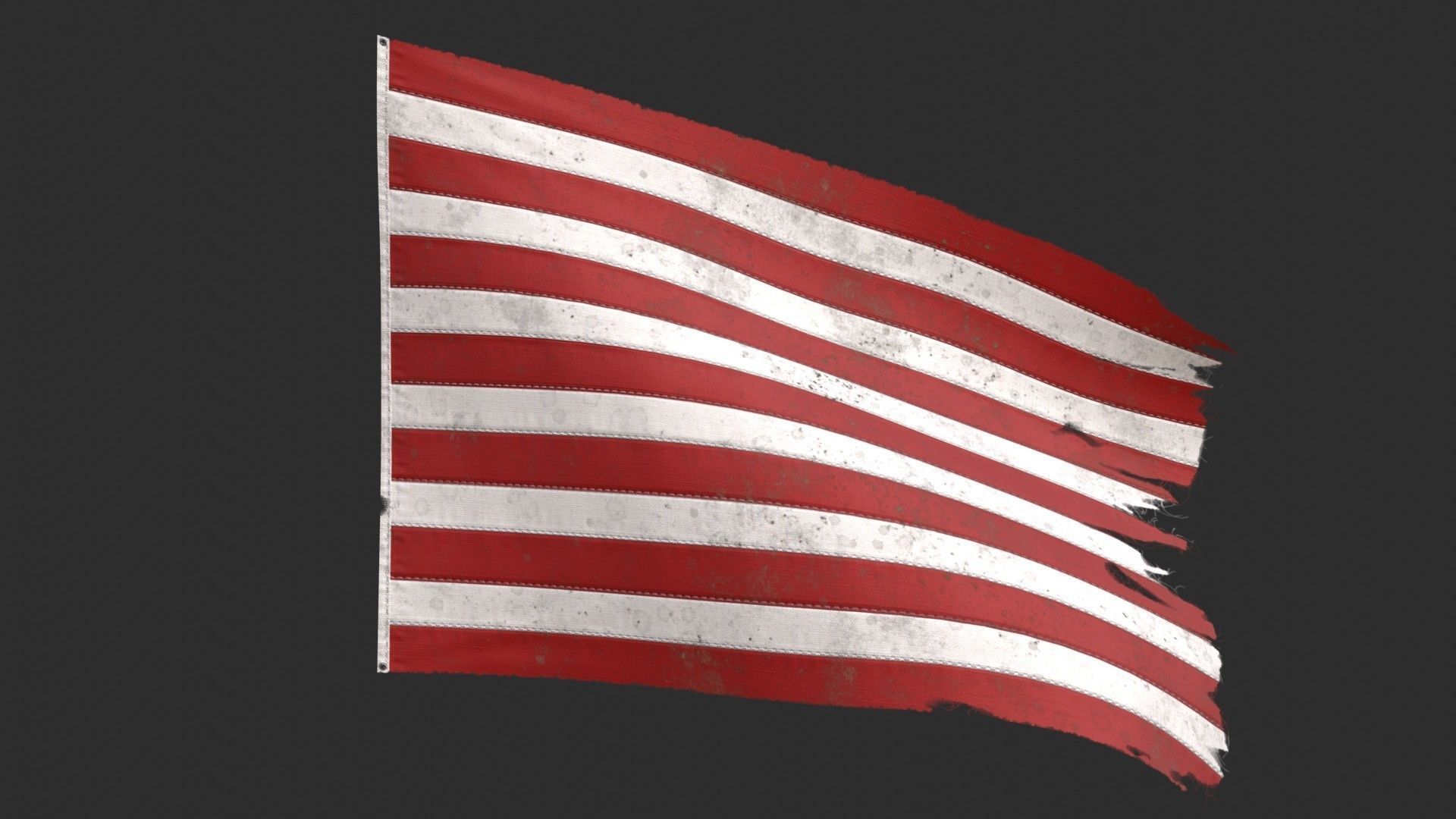 The Sons of Liberty Flag Free low-poly 3D model_5