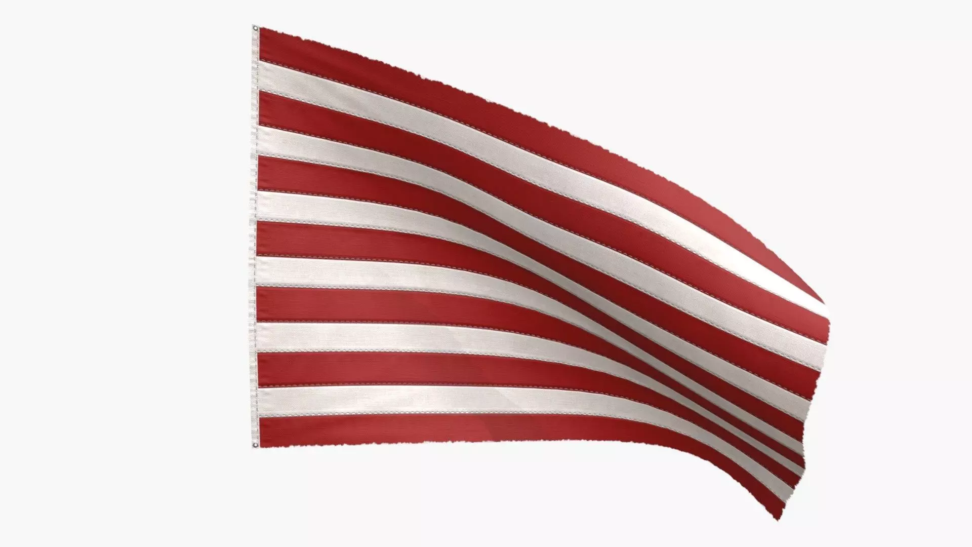 The Sons of Liberty Flag Free low-poly 3D model_0