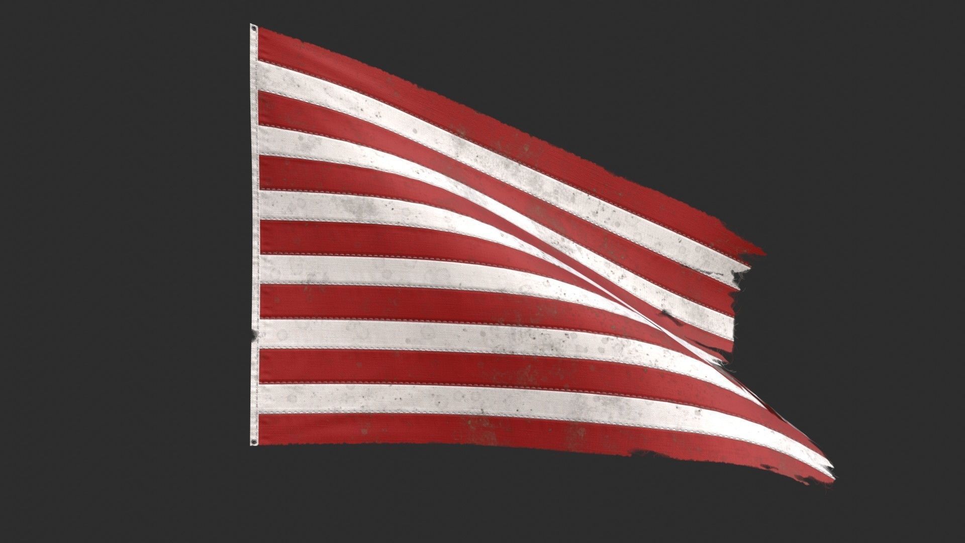 The Sons of Liberty Flag Free low-poly 3D model_6