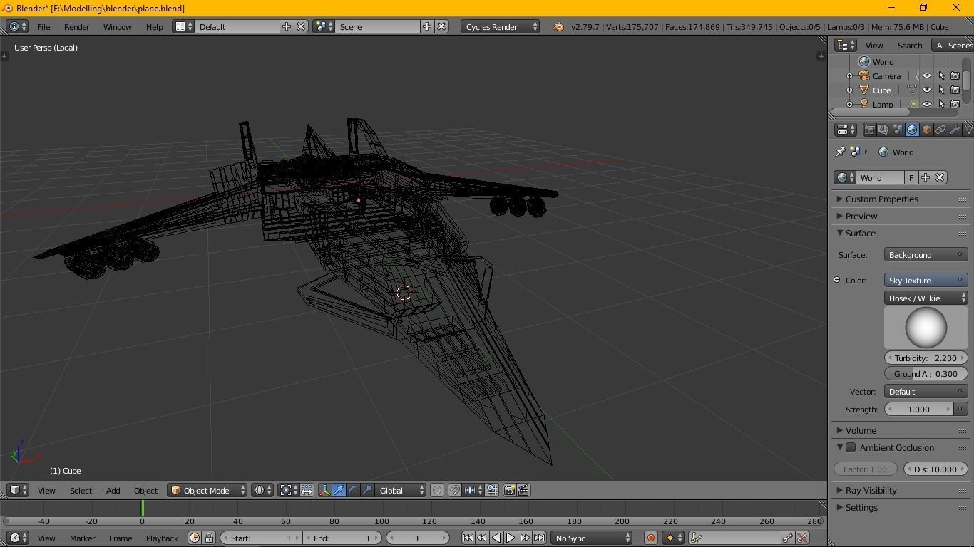 scifi space ship model game asset Low-poly 3D model_2