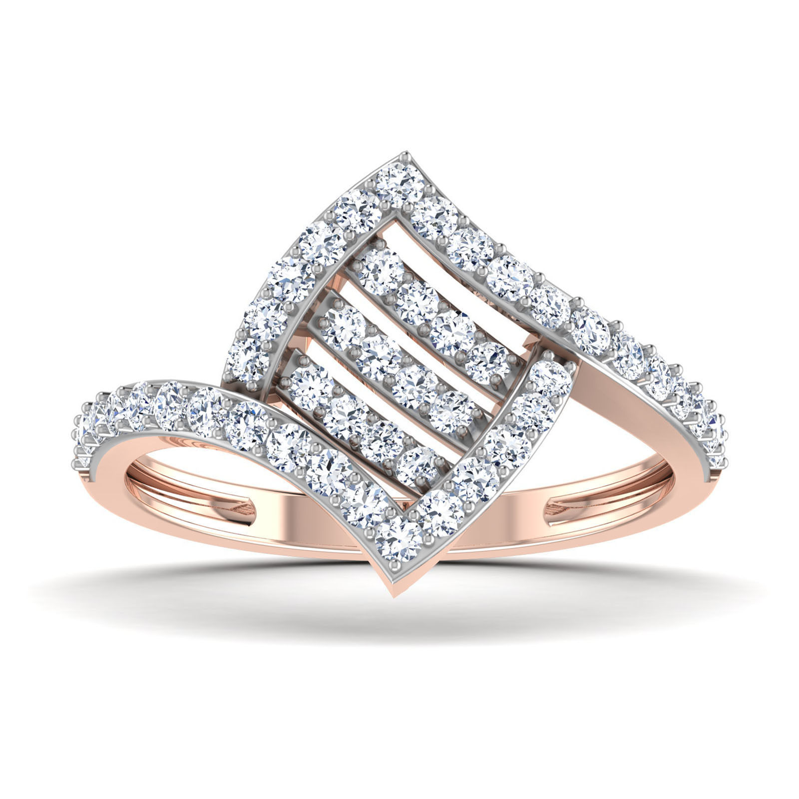 38 Light wt women ring 3dm stl render details bulk collection 3D print model_22