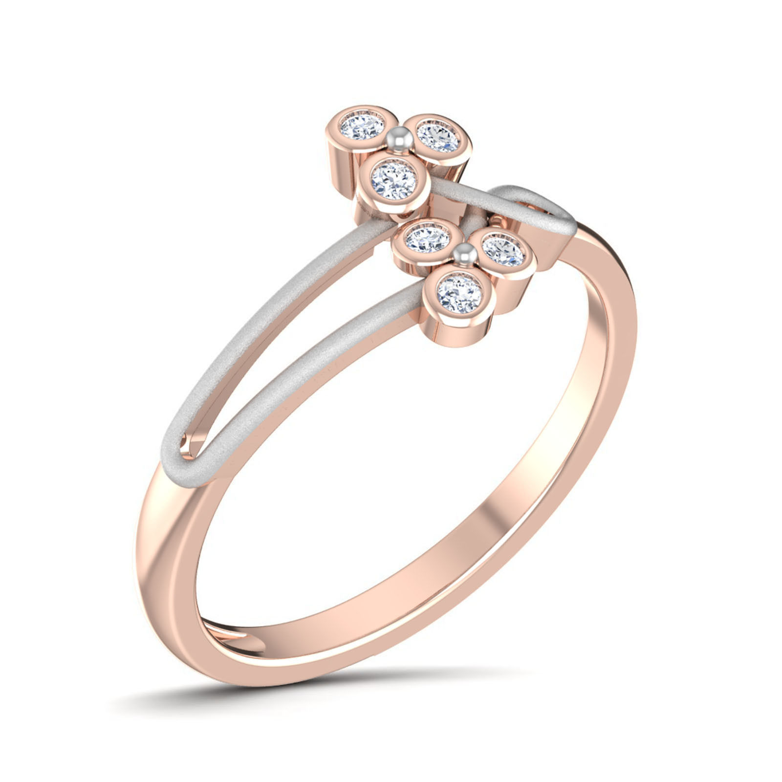 38 Light wt women ring 3dm stl render details bulk collection 3D print model_60