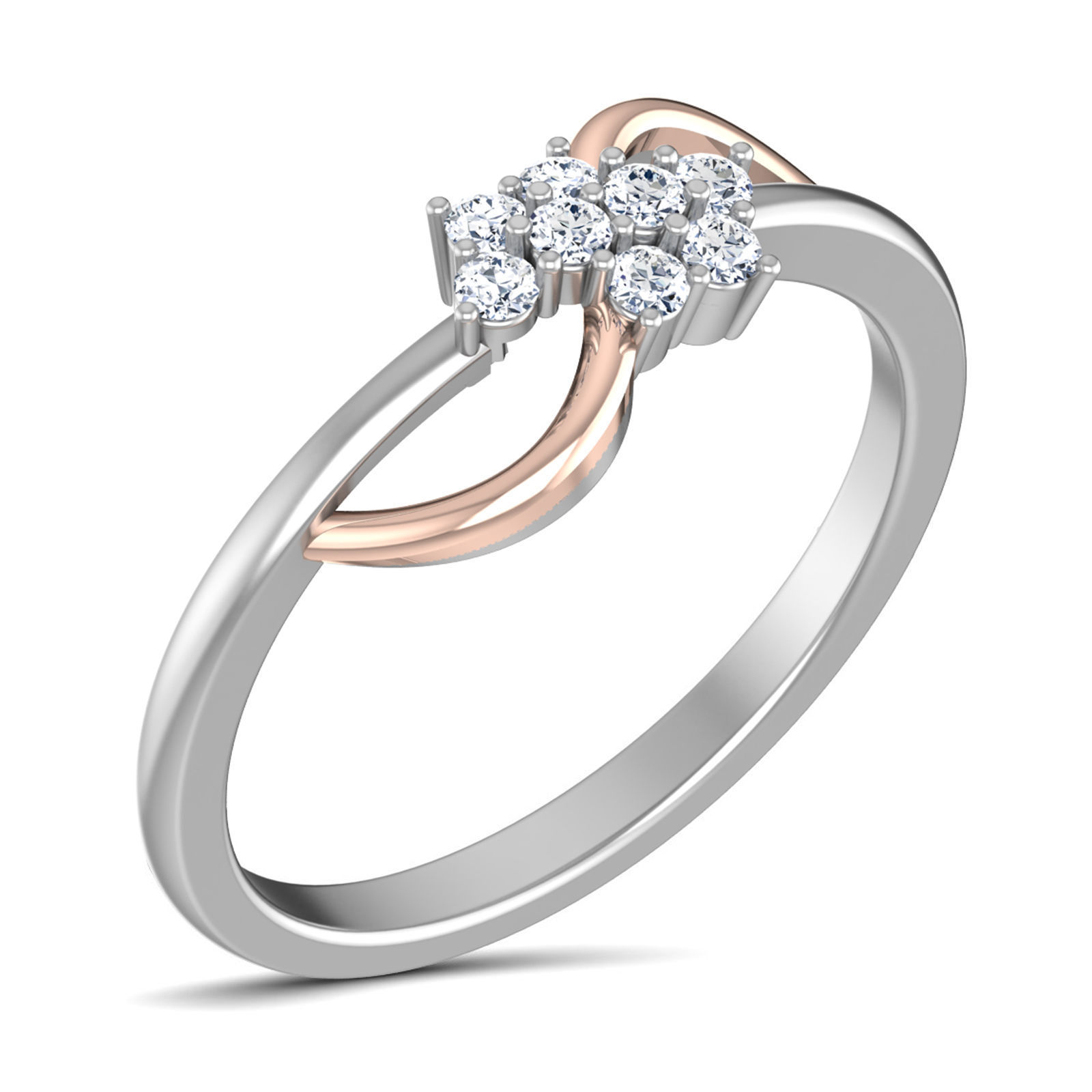 38 Light wt women ring 3dm stl render details bulk collection 3D print model_78