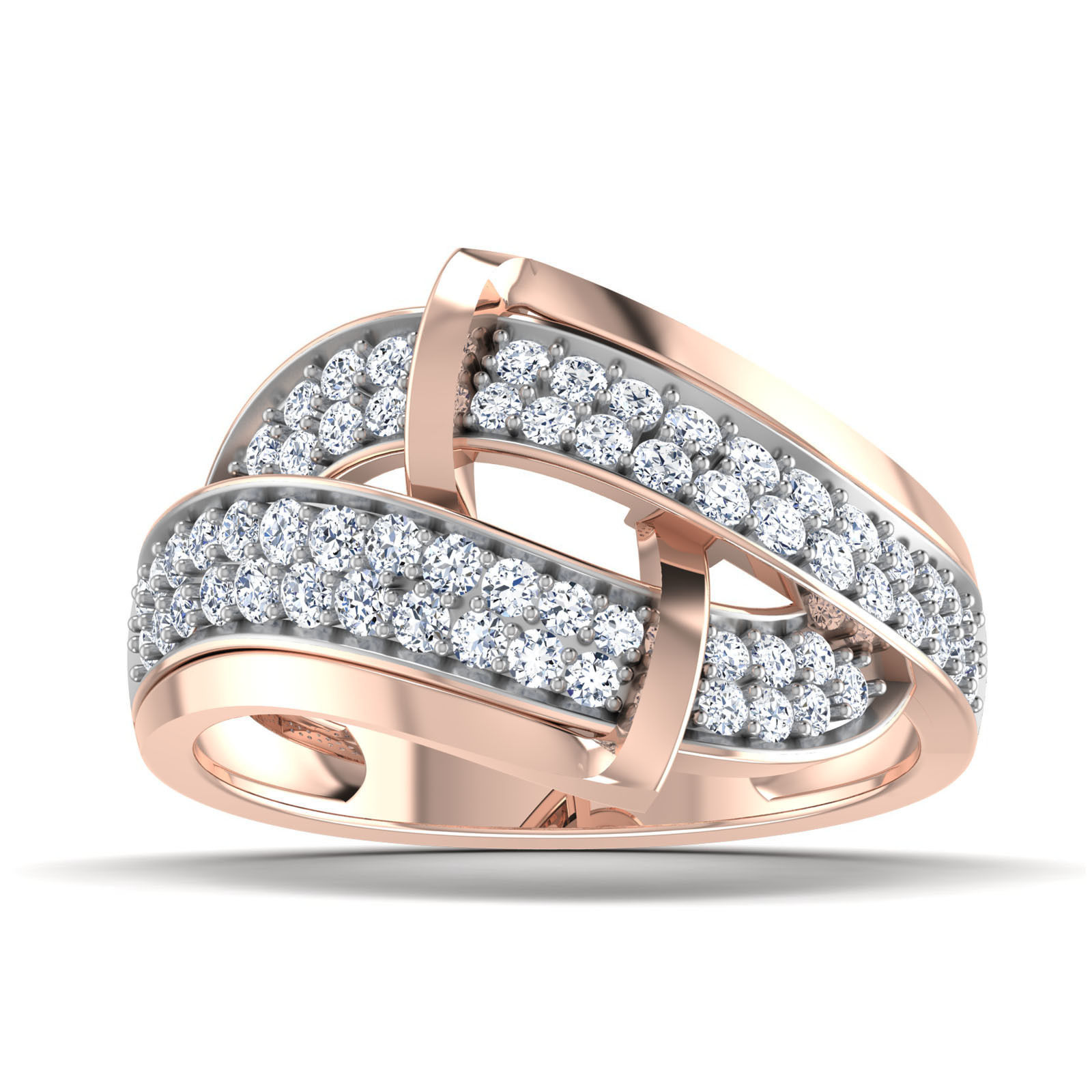 38 Light wt women ring 3dm stl render details bulk collection 3D print model_10