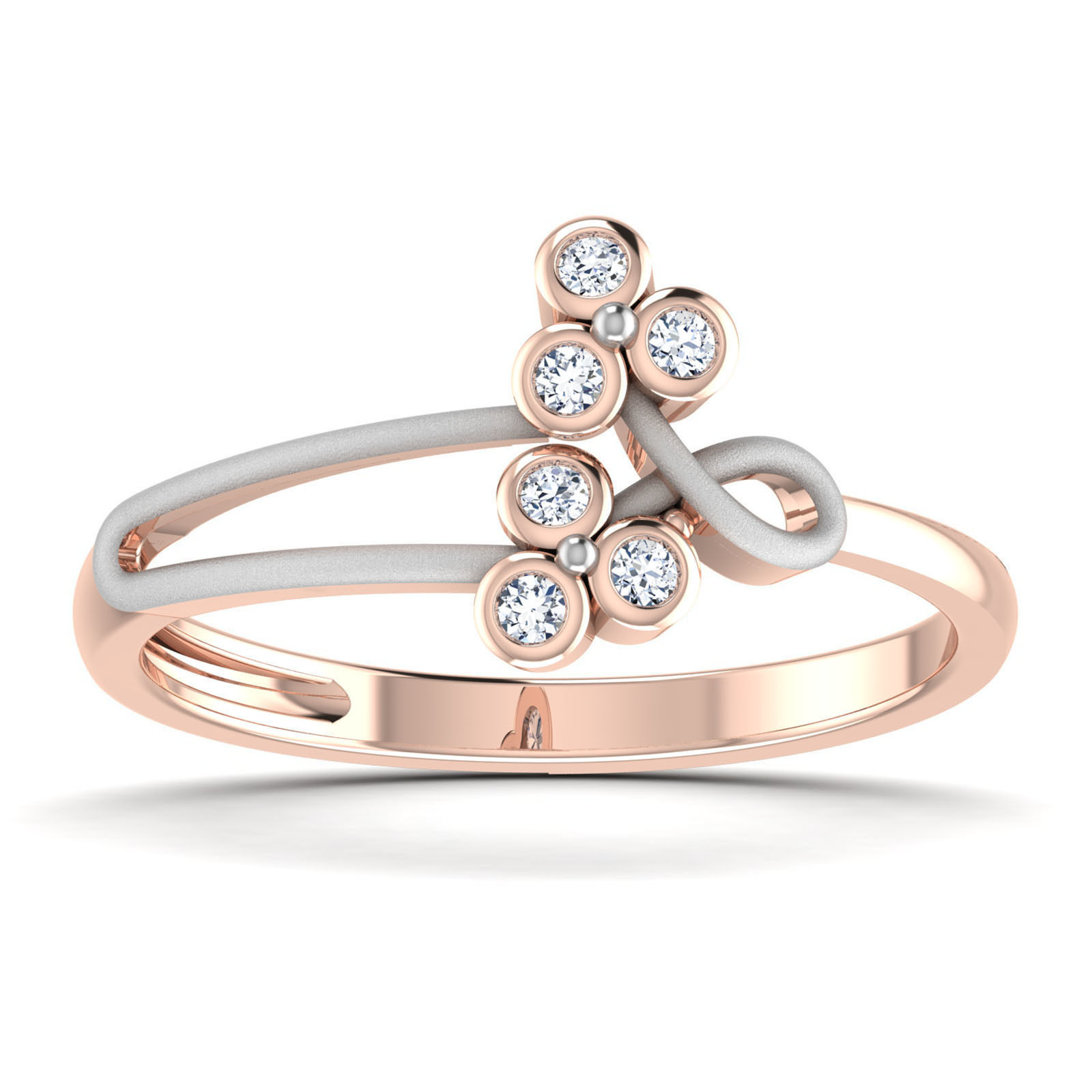 38 Light wt women ring 3dm stl render details bulk collection 3D print model_61