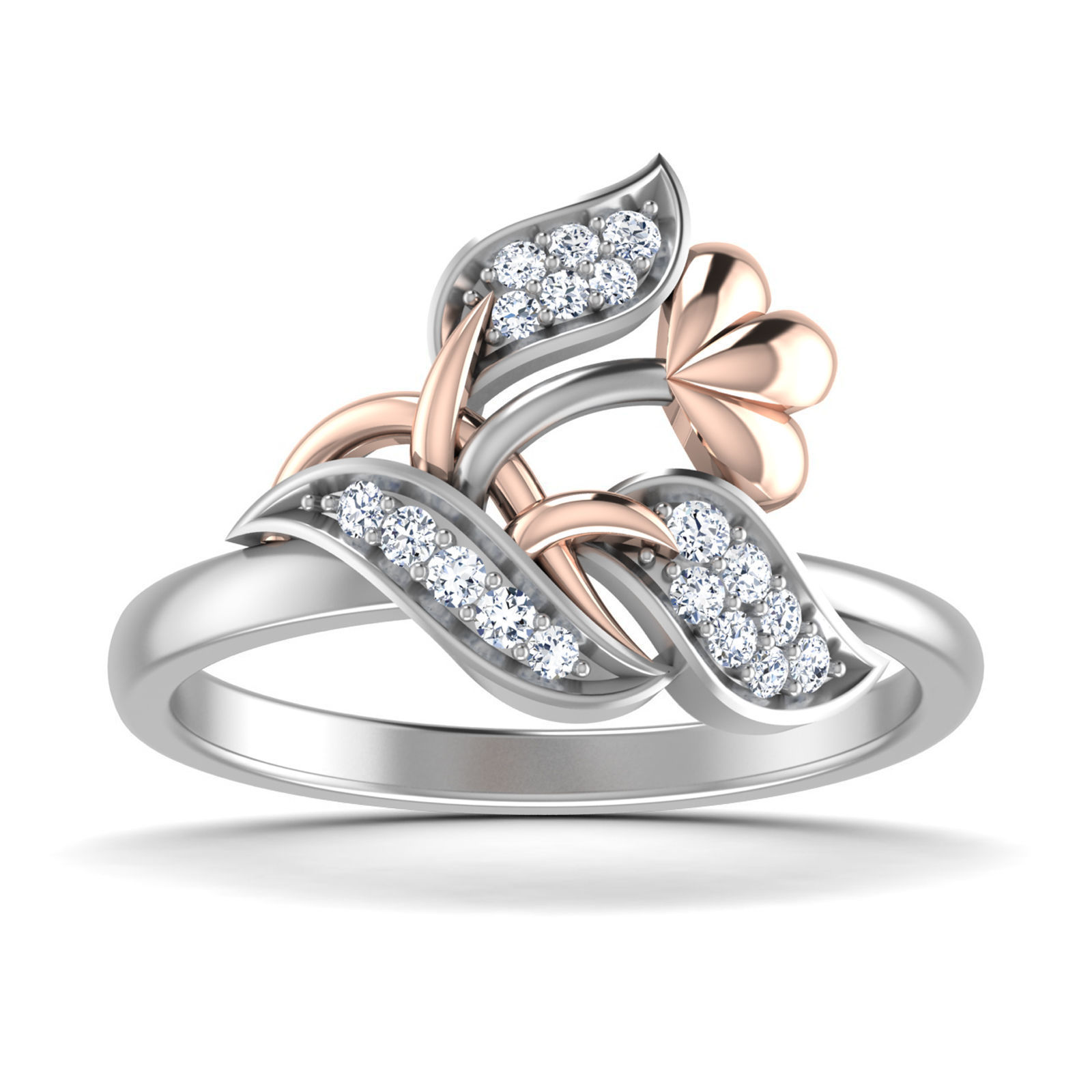 38 Light wt women ring 3dm stl render details bulk collection 3D print model_46