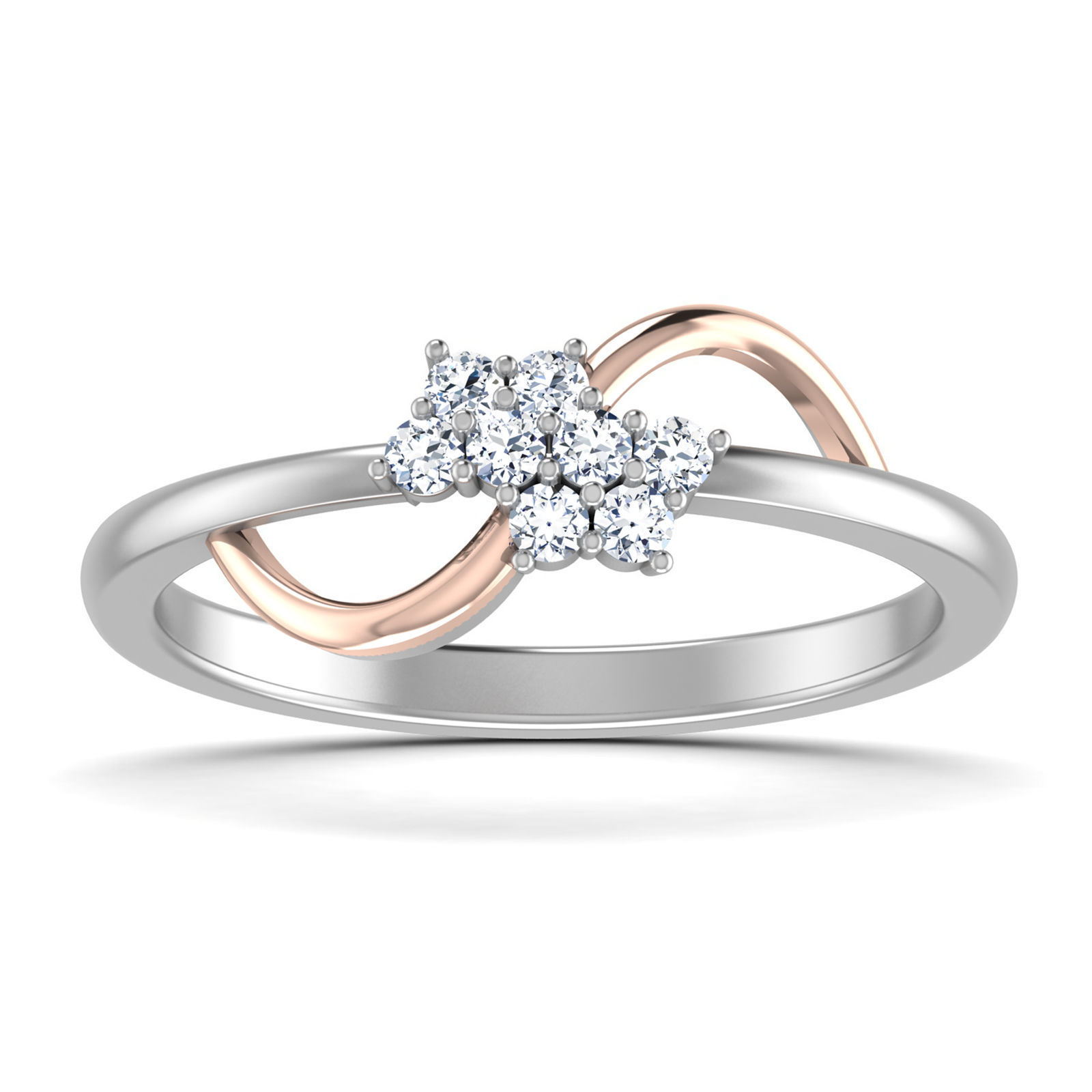 38 Light wt women ring 3dm stl render details bulk collection 3D print model_79