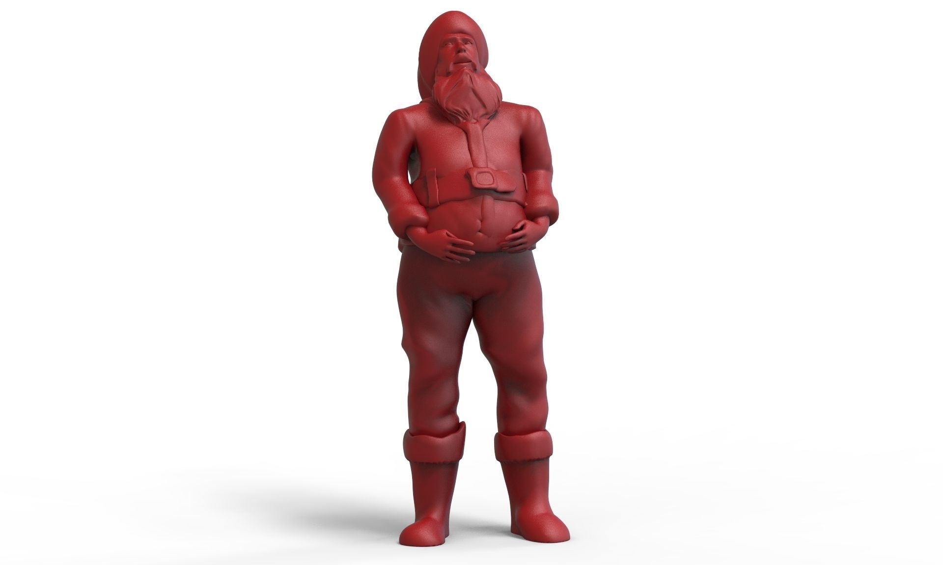 Santa Claus Figurine 3D print model_4