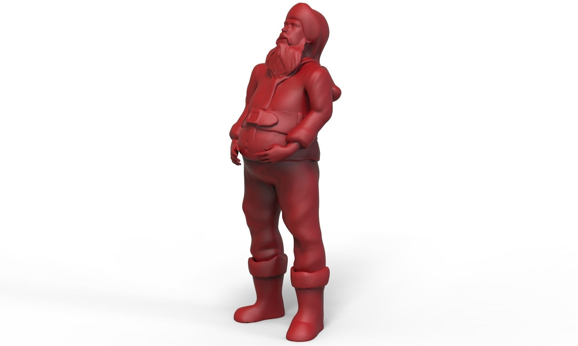 Santa Claus Figurine 3D print model_1
