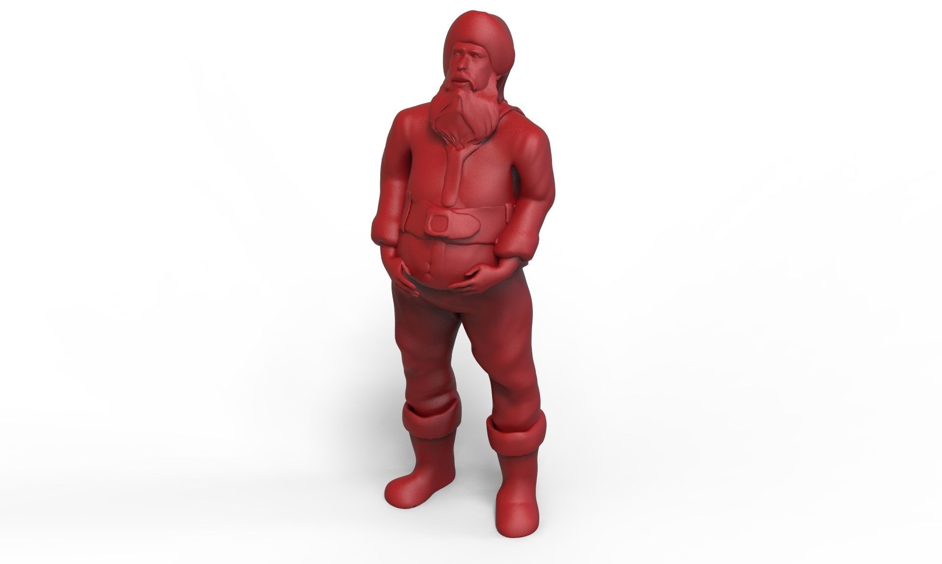 Santa Claus Figurine 3D print model_5
