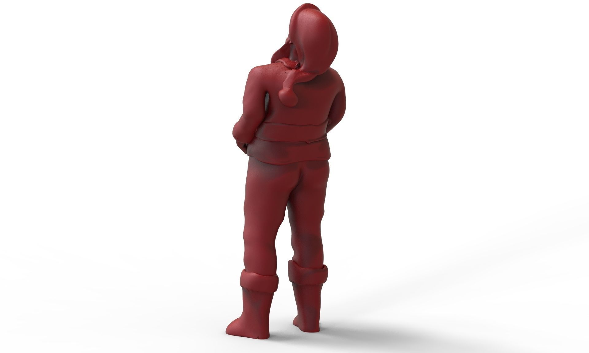 Santa Claus Figurine 3D print model_3