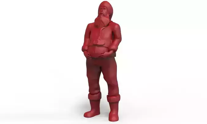 Santa Claus Figurine 3D print model