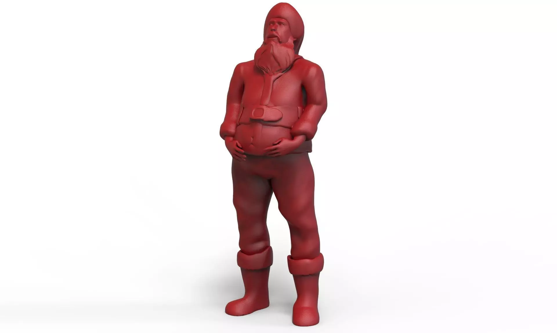Santa Claus Figurine 3D print model_0