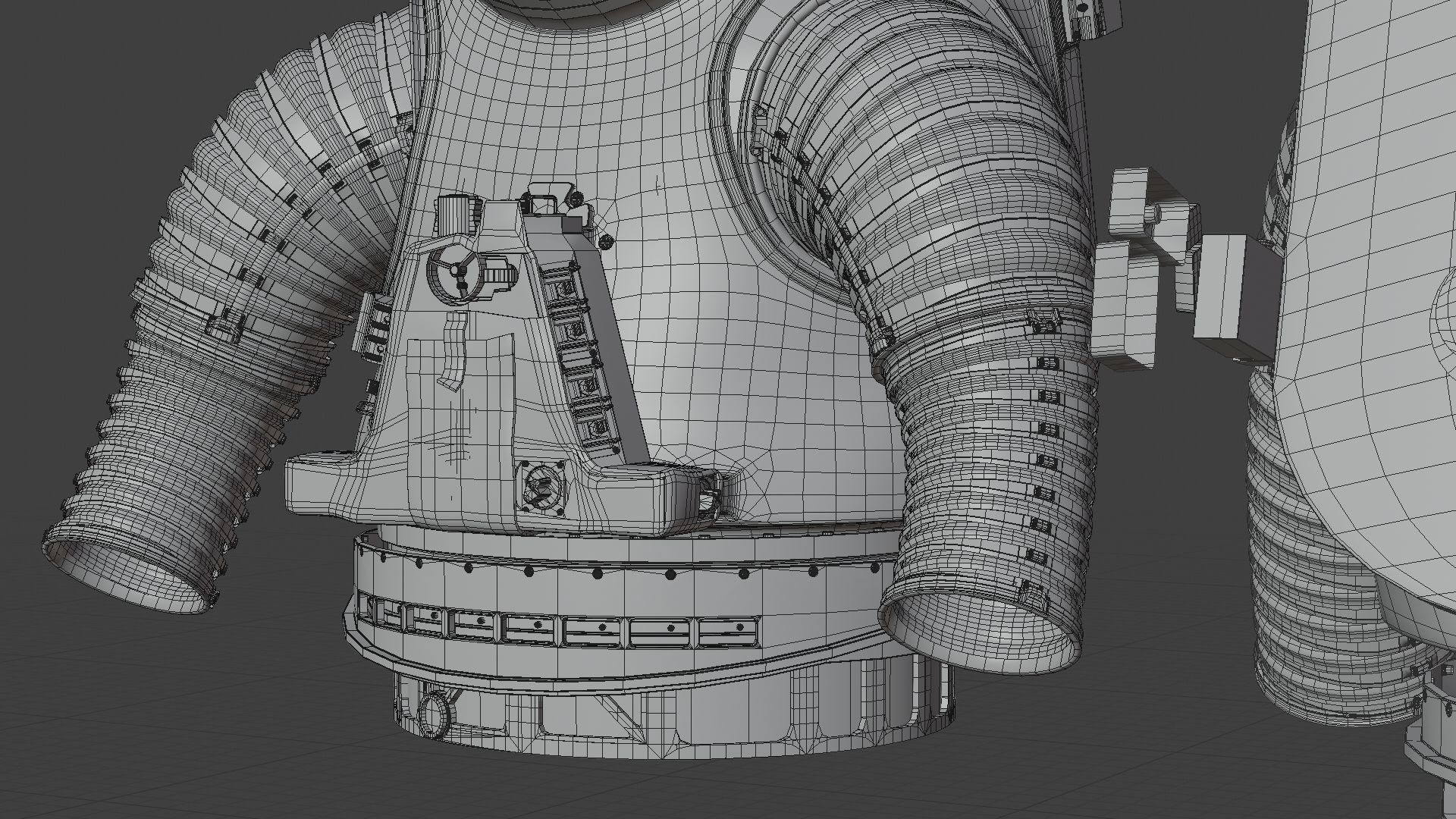 SPACESUIT Next Gen Artemis XEMU 3D model_48
