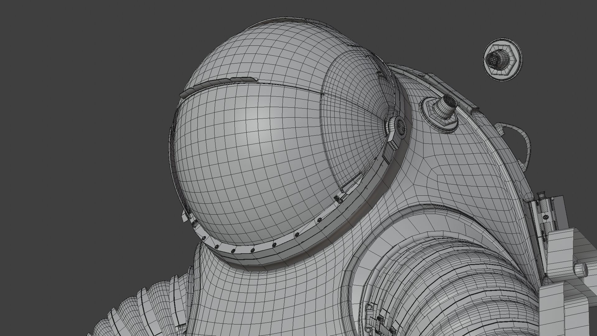 SPACESUIT Next Gen Artemis XEMU 3D model_46