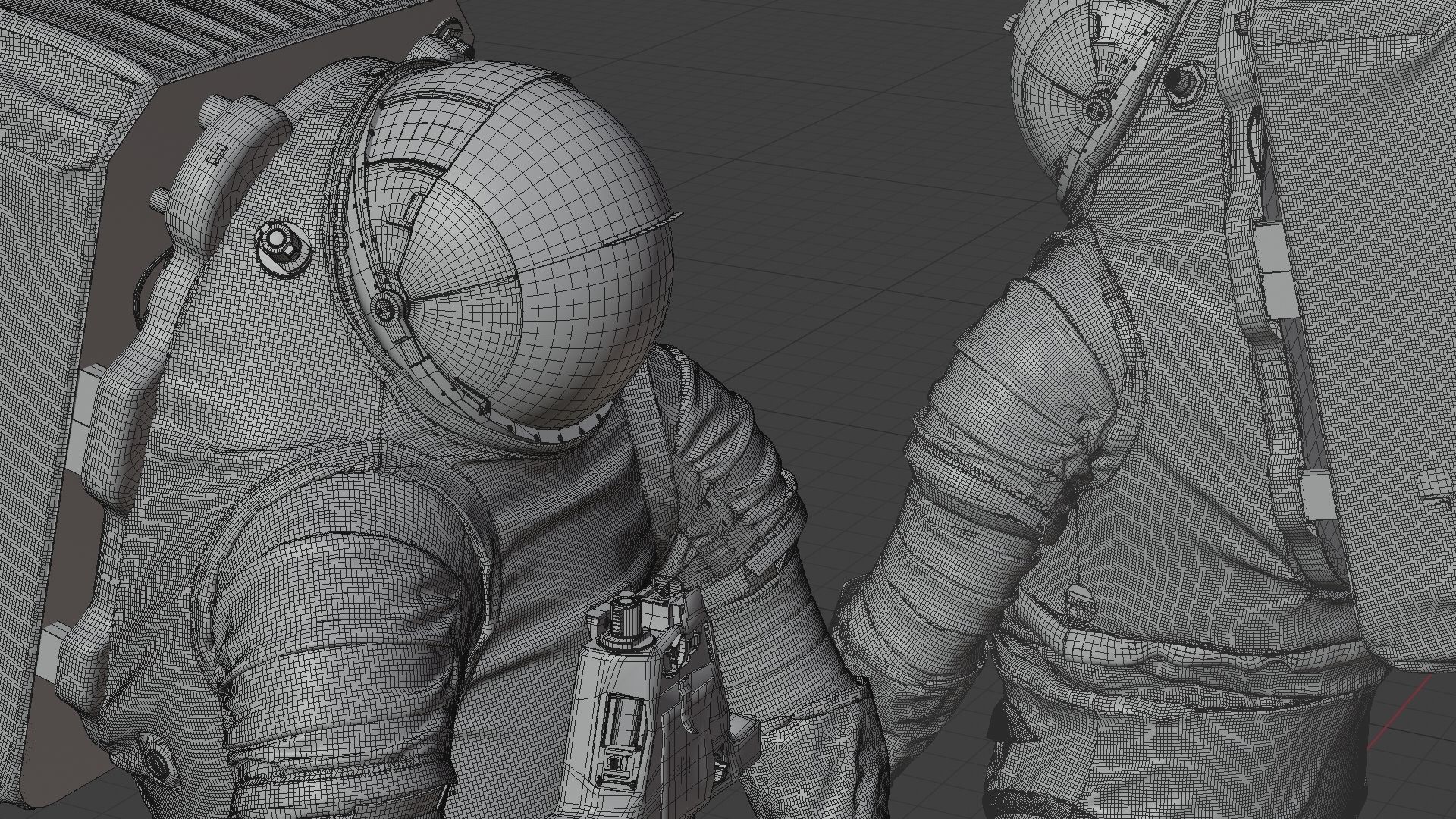 SPACESUIT Next Gen Artemis XEMU 3D model_32