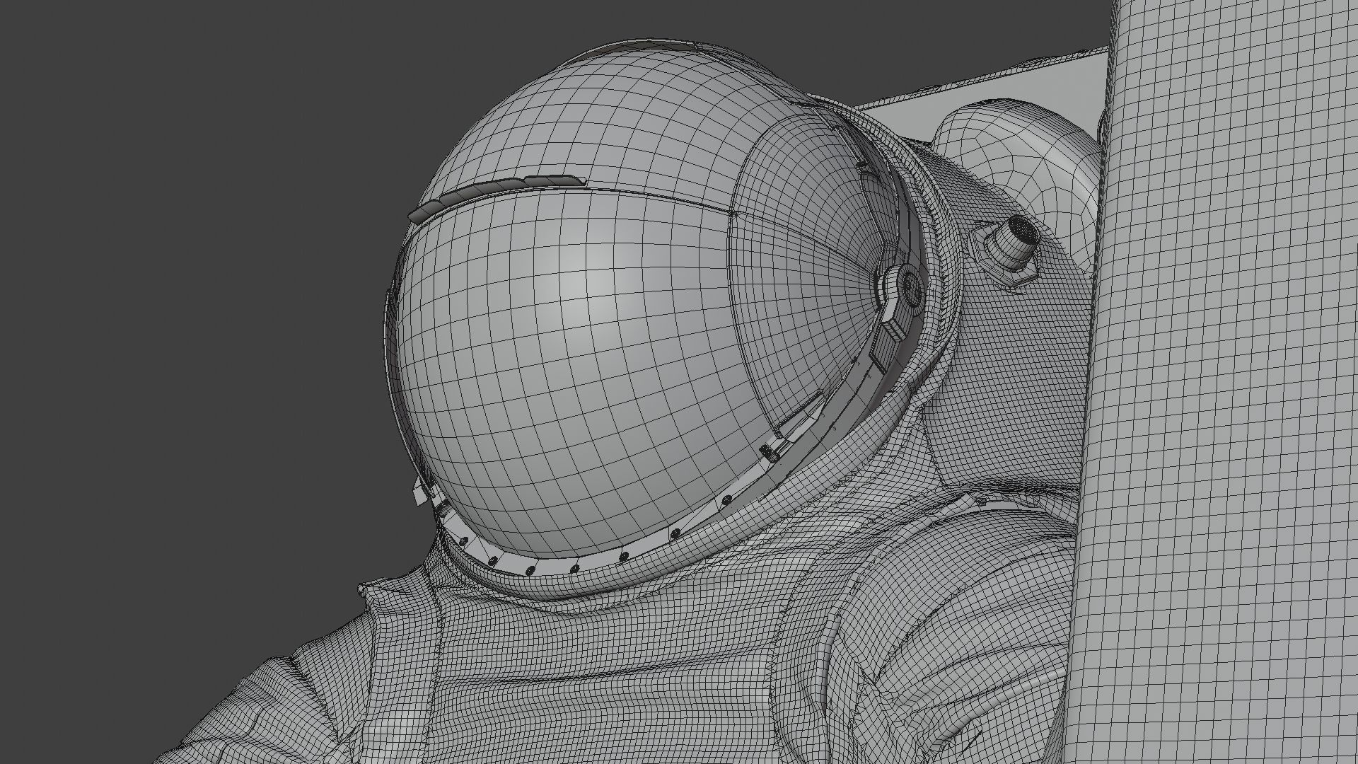 SPACESUIT Next Gen Artemis XEMU 3D model_34