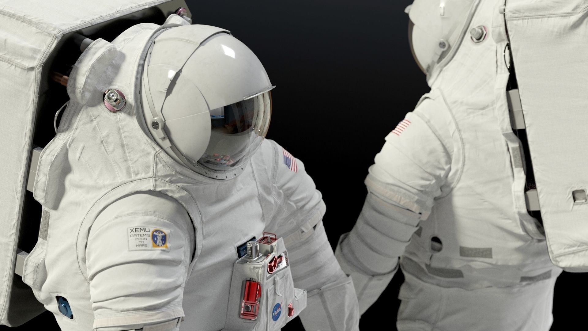 SPACESUIT Next Gen Artemis XEMU 3D model_18