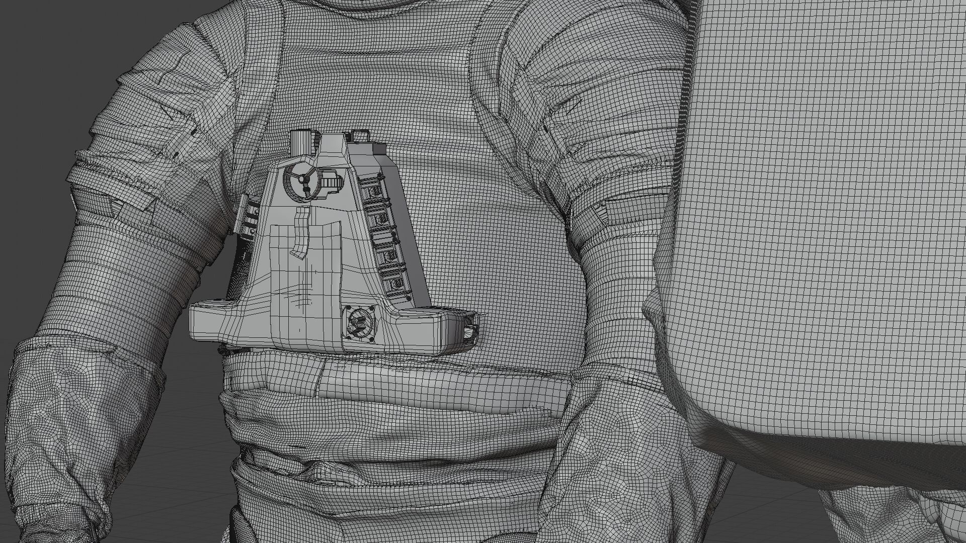 SPACESUIT Next Gen Artemis XEMU 3D model_36