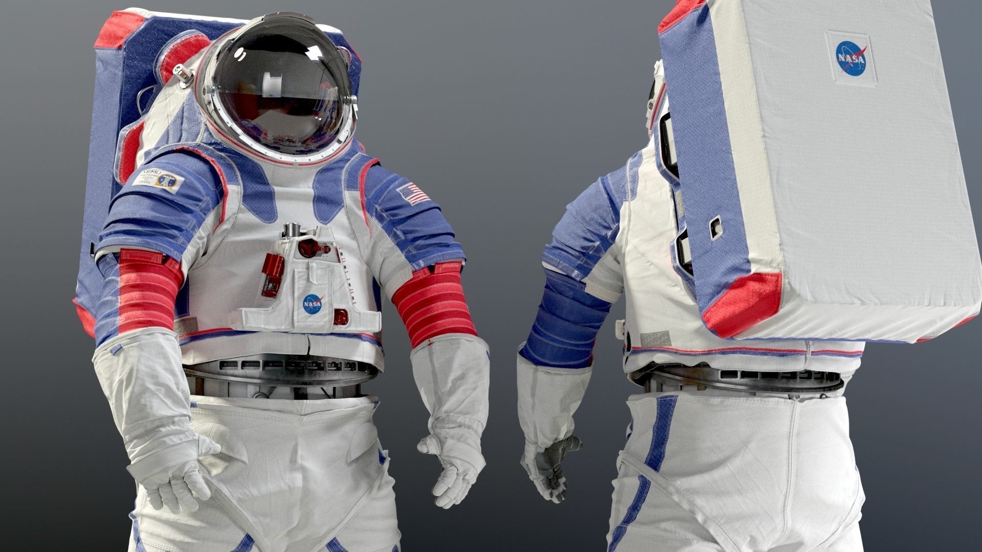 SPACESUIT Next Gen Artemis XEMU 3D model_5