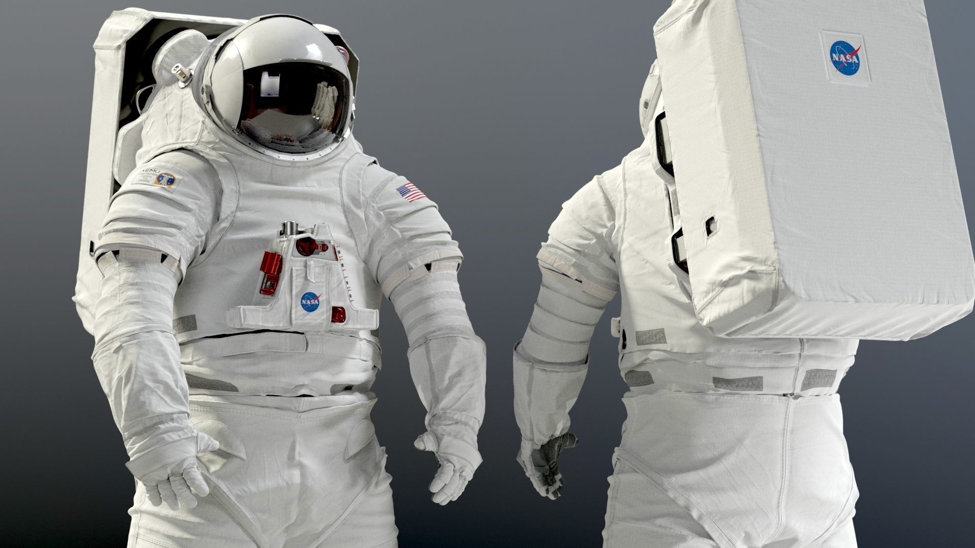 SPACESUIT Next Gen Artemis XEMU 3D model_17