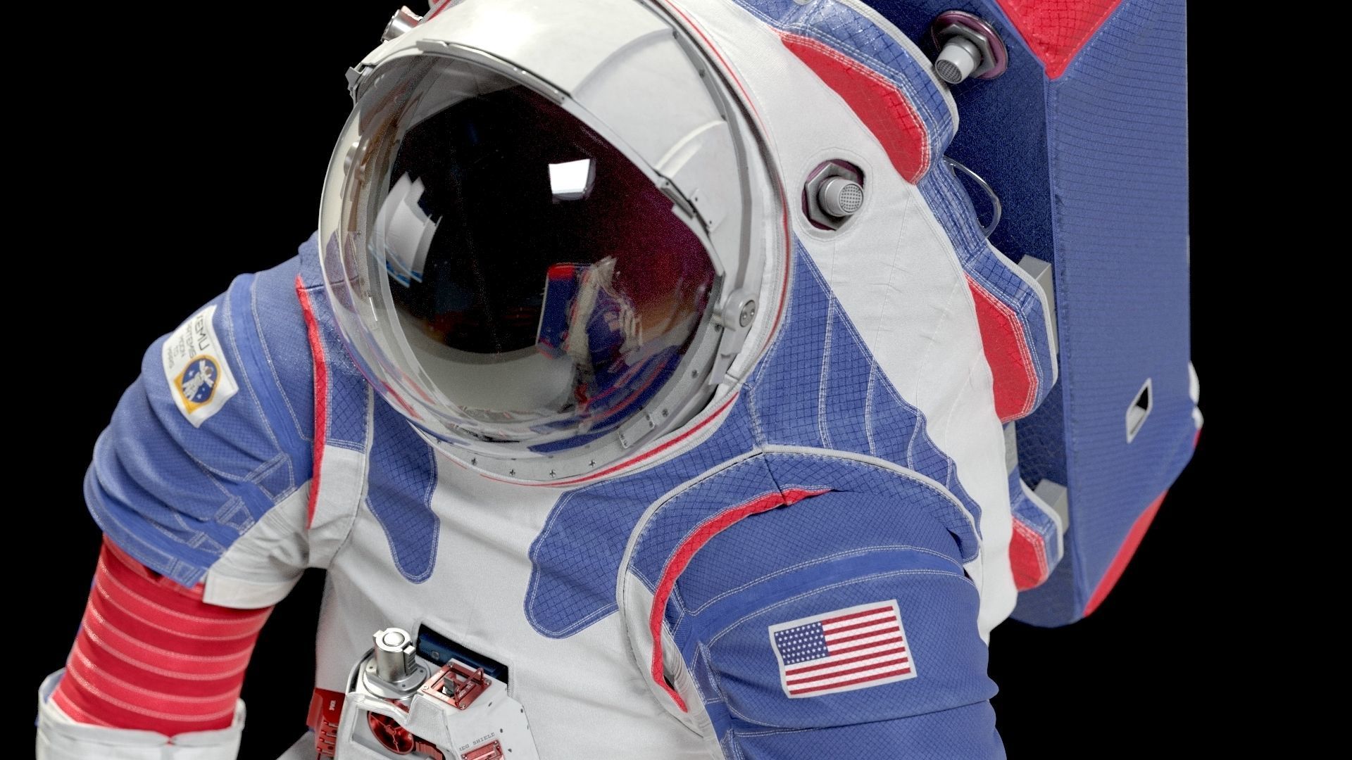 SPACESUIT Next Gen Artemis XEMU 3D model_9