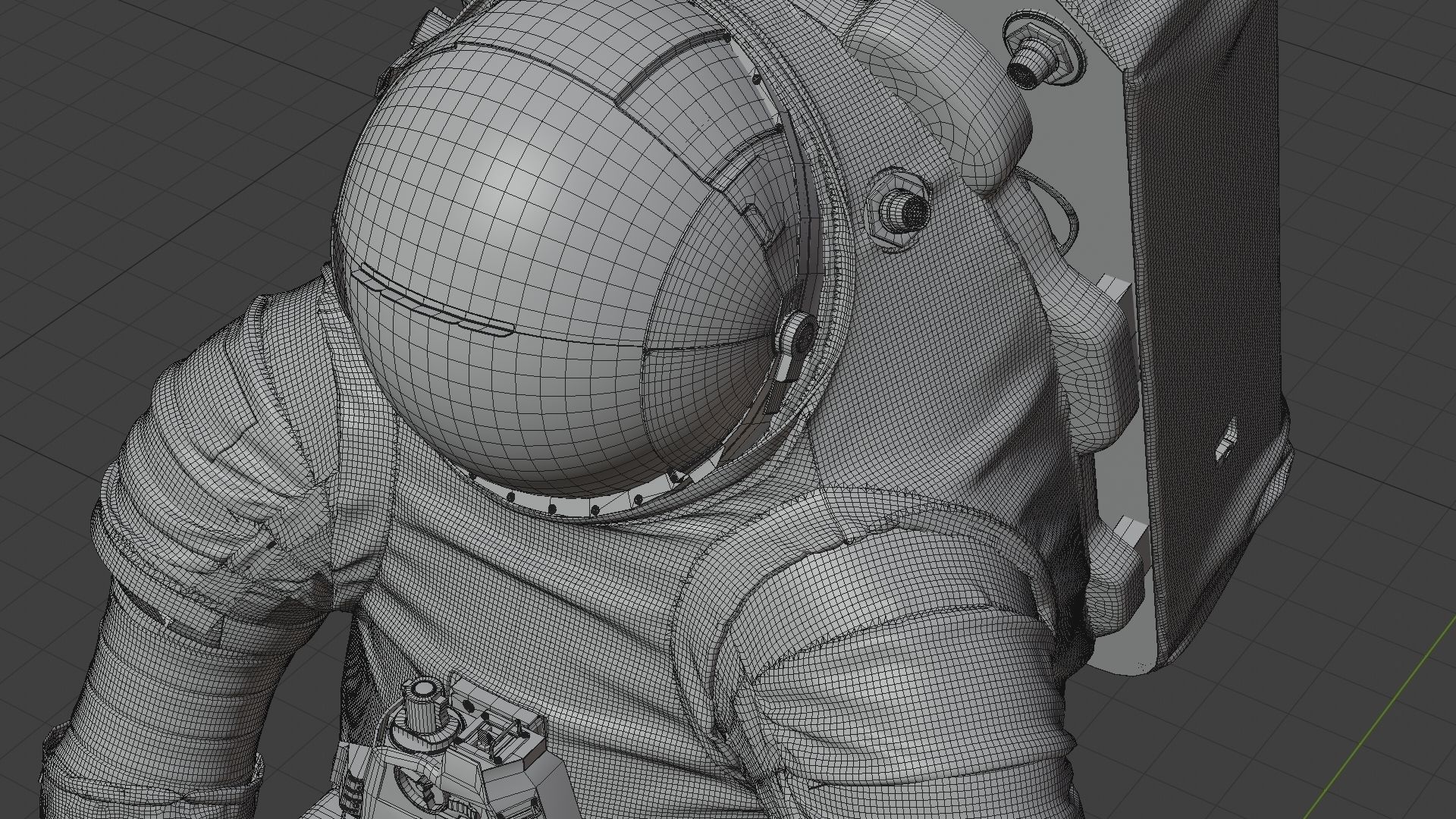 SPACESUIT Next Gen Artemis XEMU 3D model_35