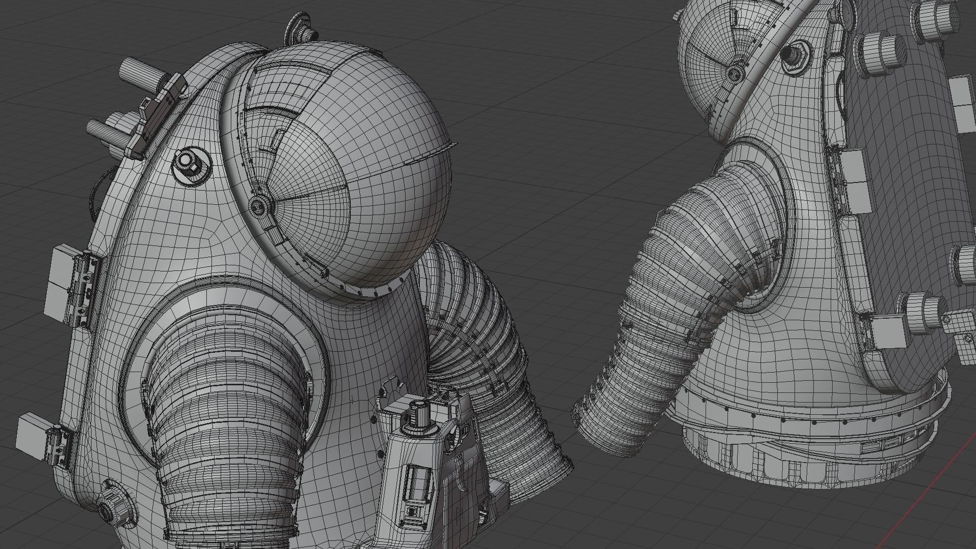 SPACESUIT Next Gen Artemis XEMU 3D model_44