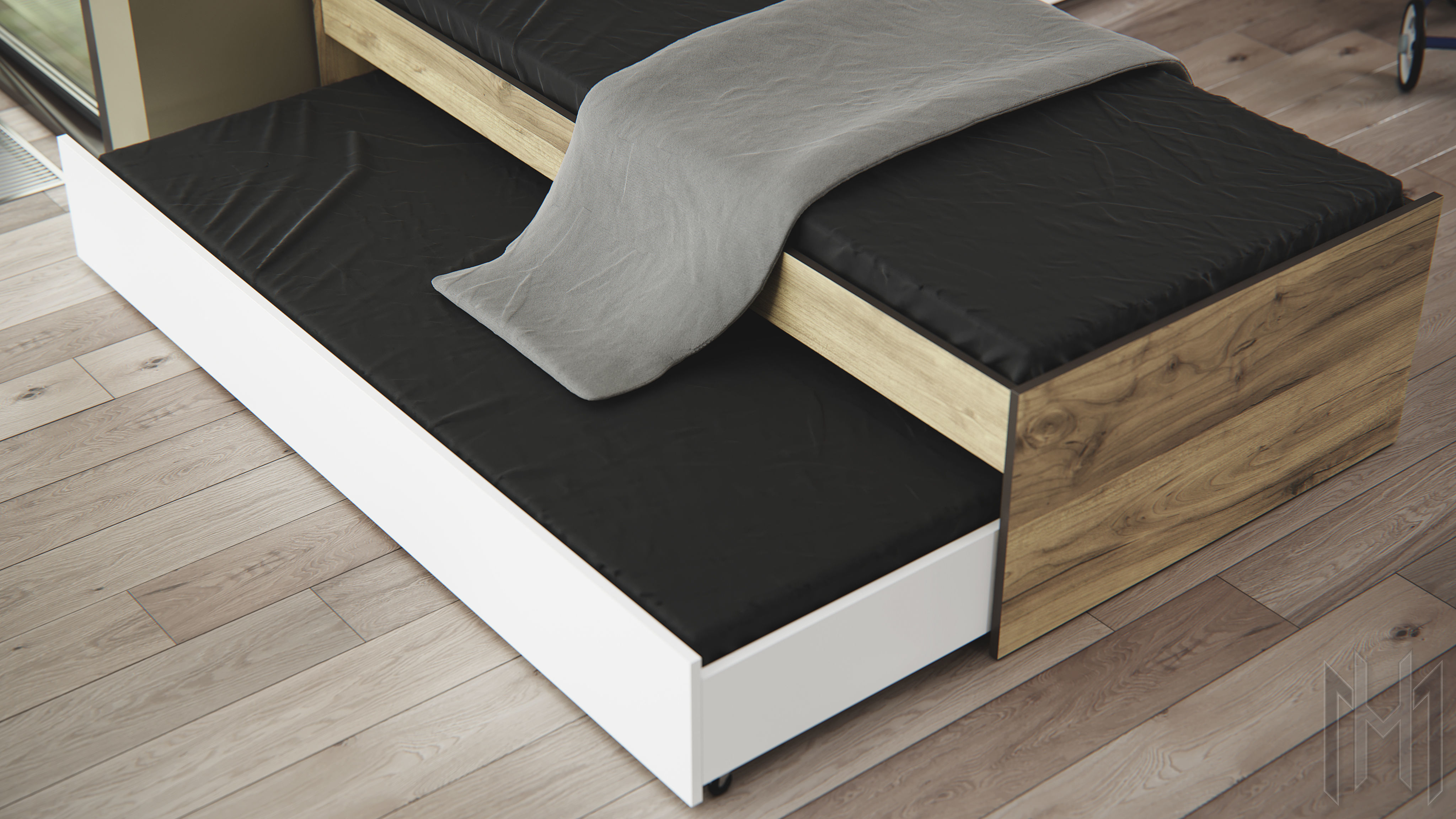 child room set 3D model_3