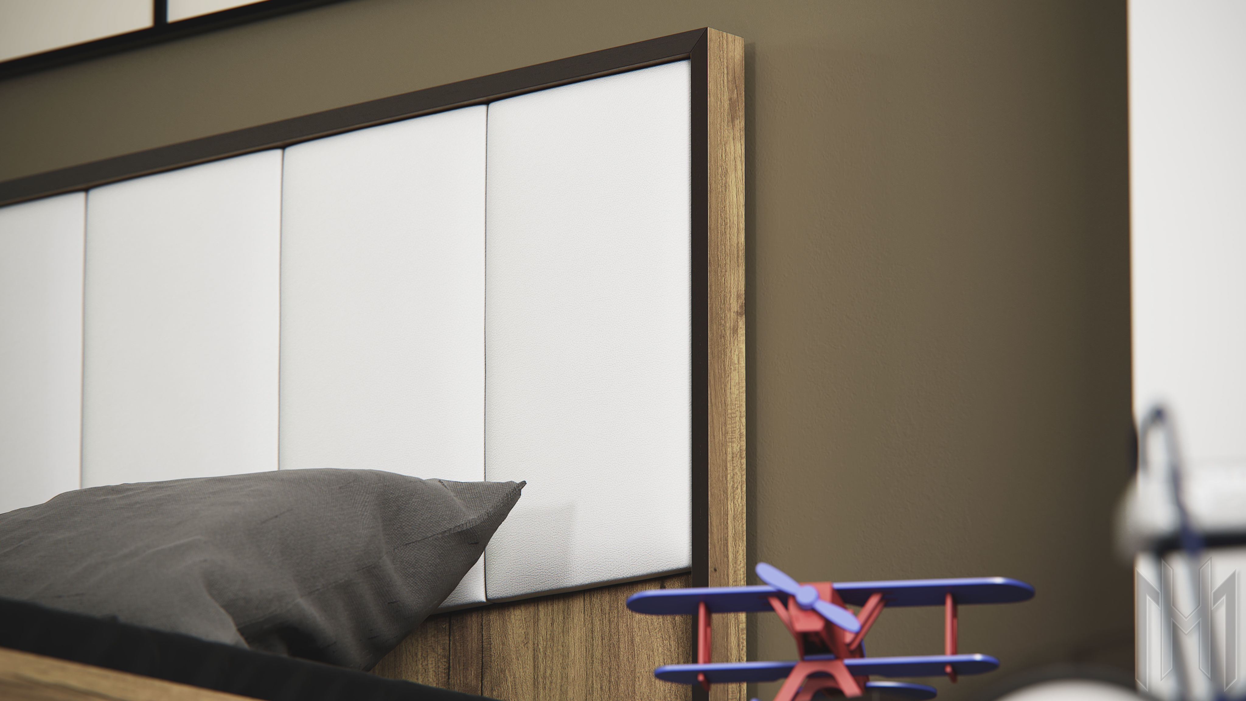 child room set 3D model_1