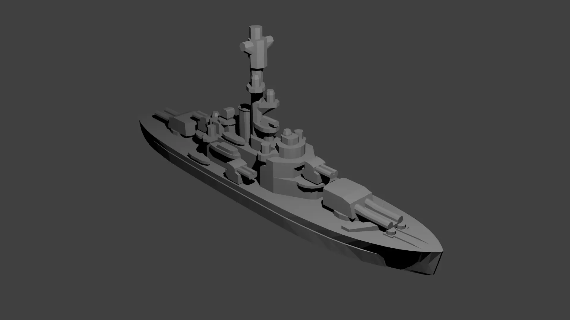 Finnish Coastal Defense Ship Ilmarinen 3D print model_0