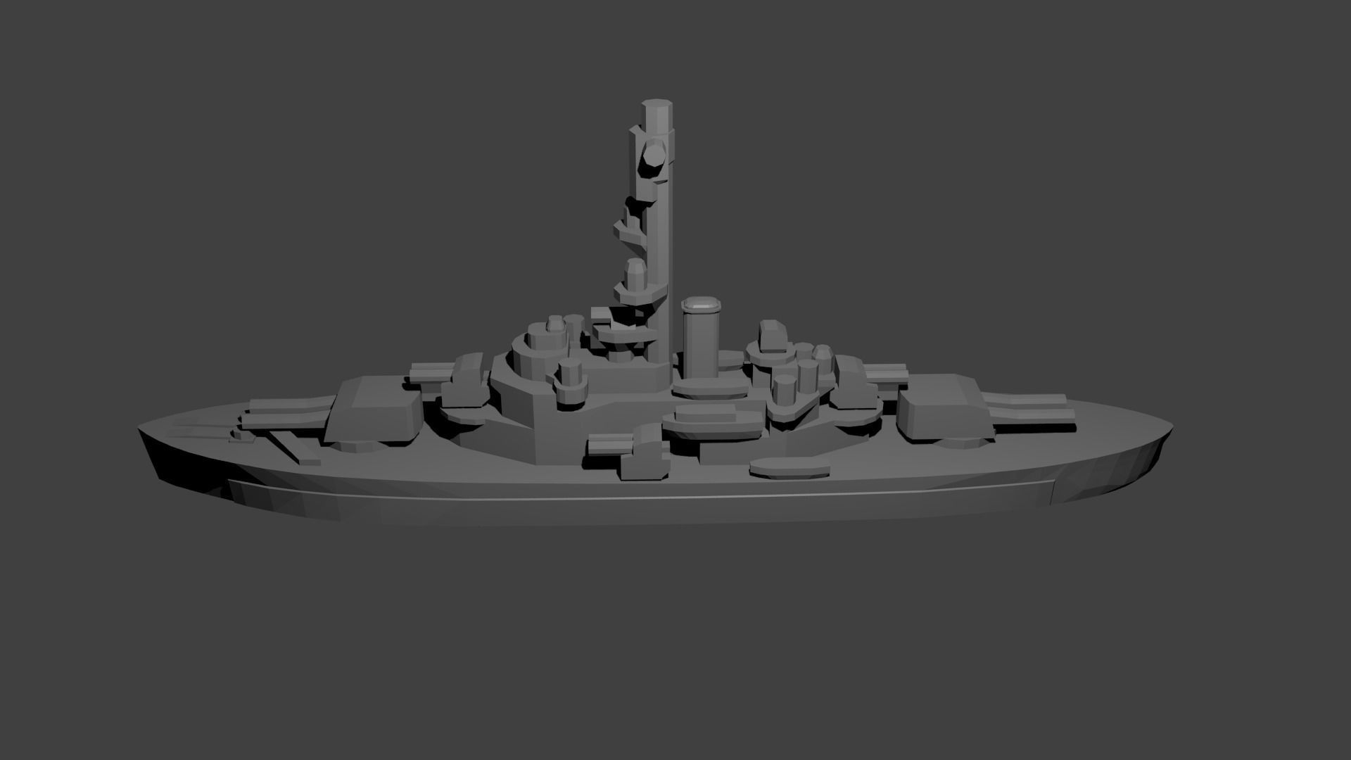 Finnish Coastal Defense Ship Ilmarinen 3D print model_1