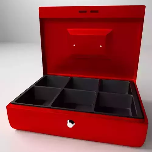 Petty Cash Box 3D model
