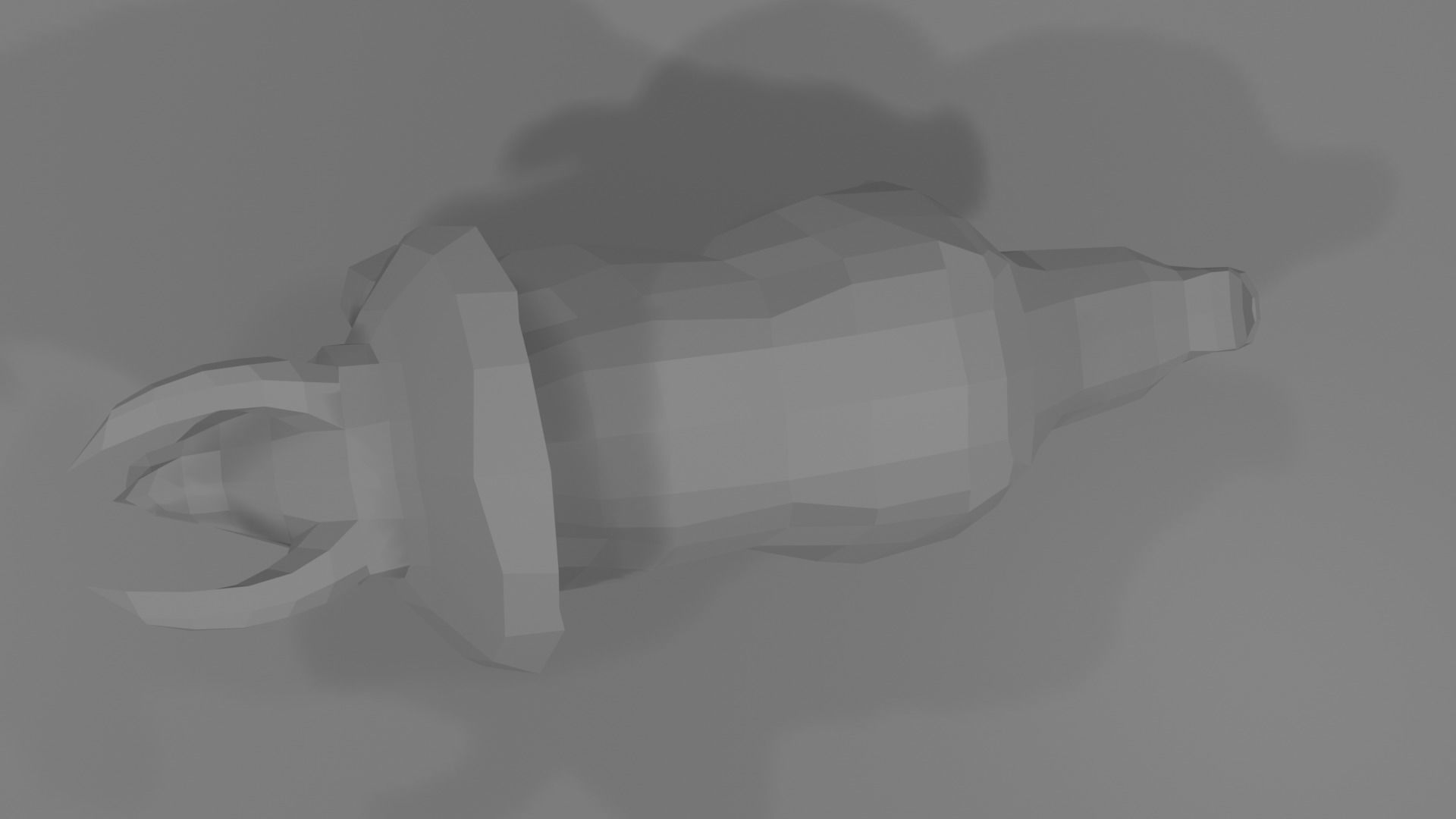 Dragon triceratops 3D model_10