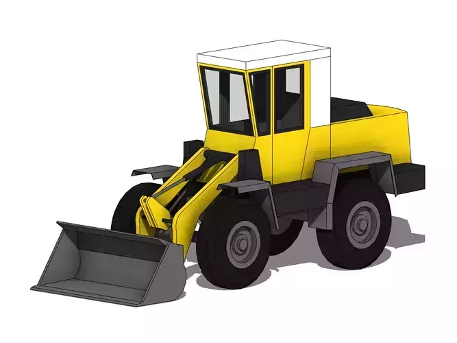 Wheel Loader - Revit Family